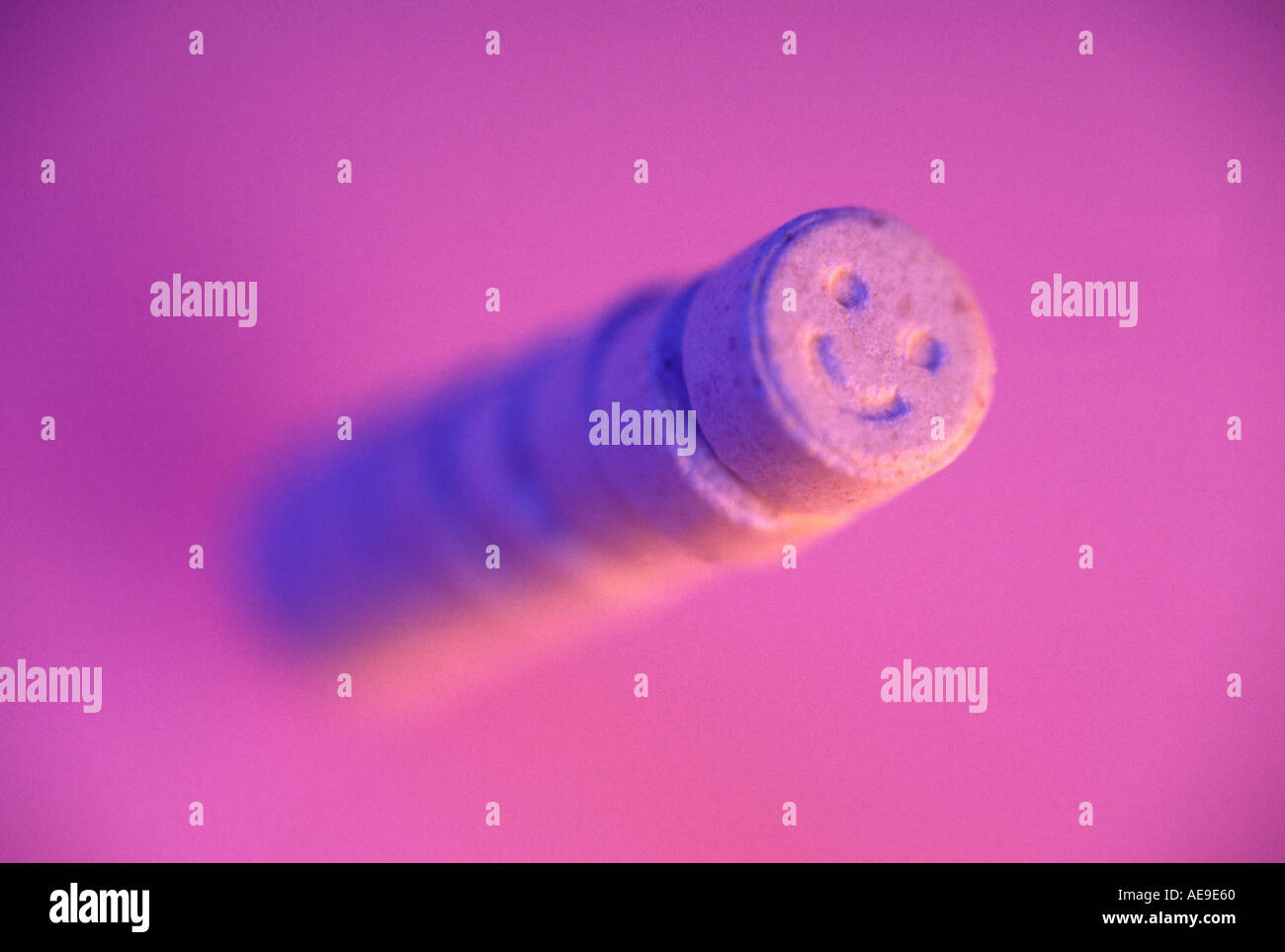 Smiley face pills Banque de photographies et d’images à haute