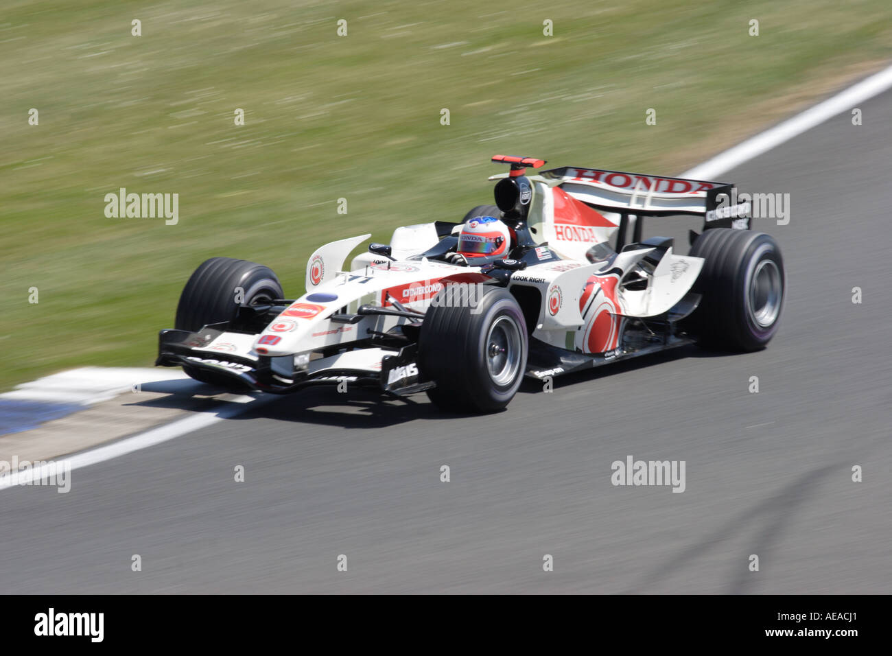 Rubens Barrichello Honda British Grand Prix F1 Silverstone Juin 2006 Banque D'Images