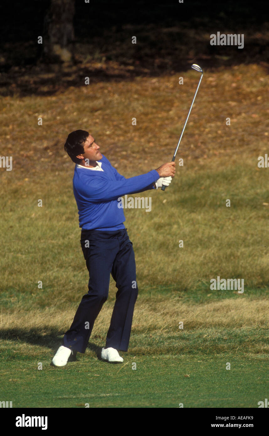 Seve Ballesteros rivalise en Californie tournoi de golf. Banque D'Images