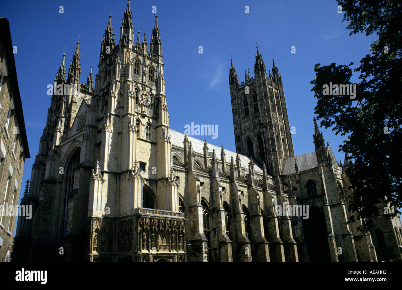 La Cathédrale de Canterbury Banque D'Images