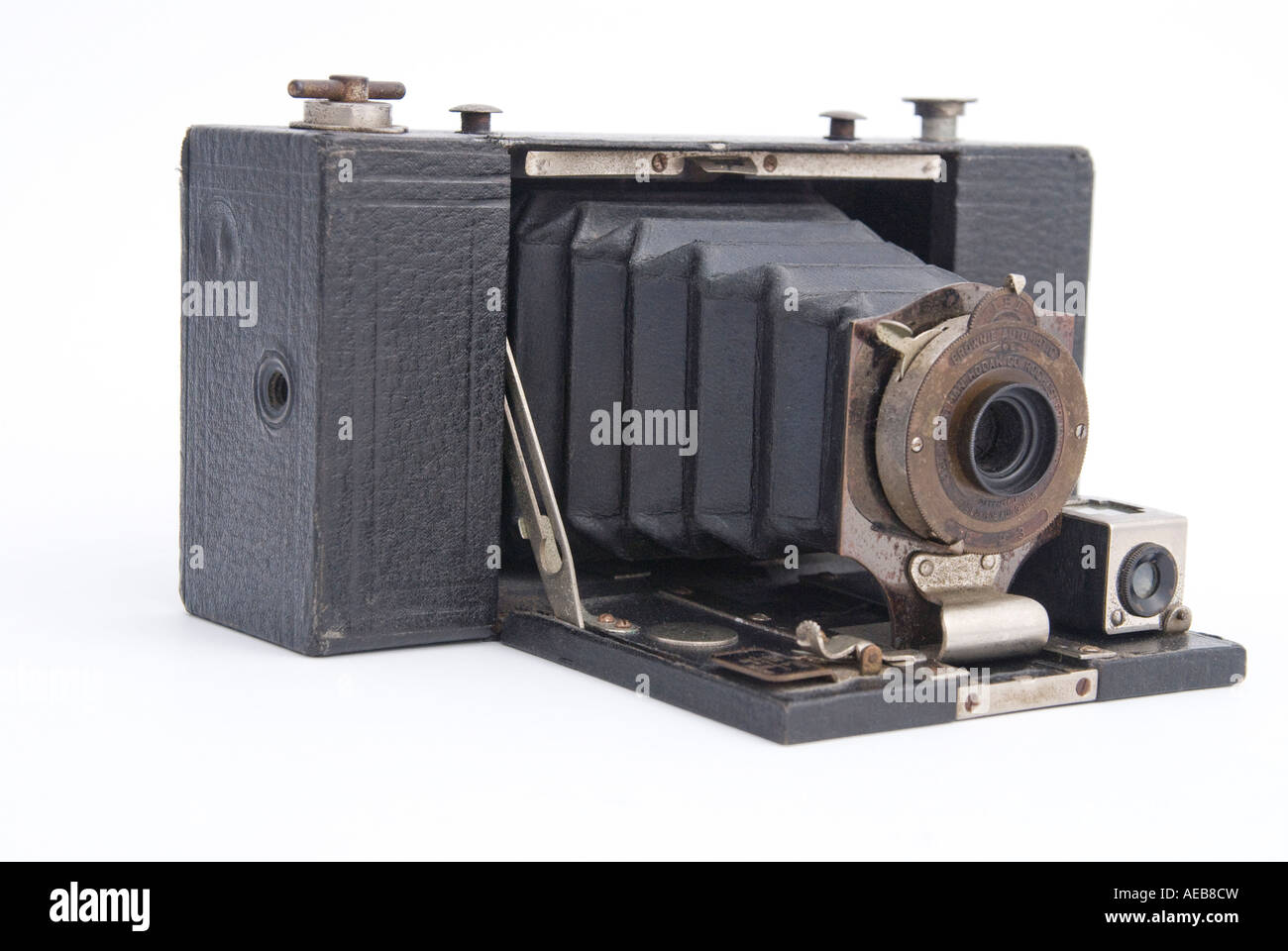 Pas de poche repliable 2 Kodak Brownie camera vers 1914 Banque D'Images