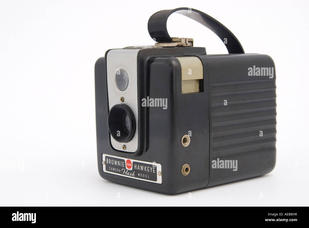 Un appareil photo Kodak Brownie Hawkeye Banque D'Images