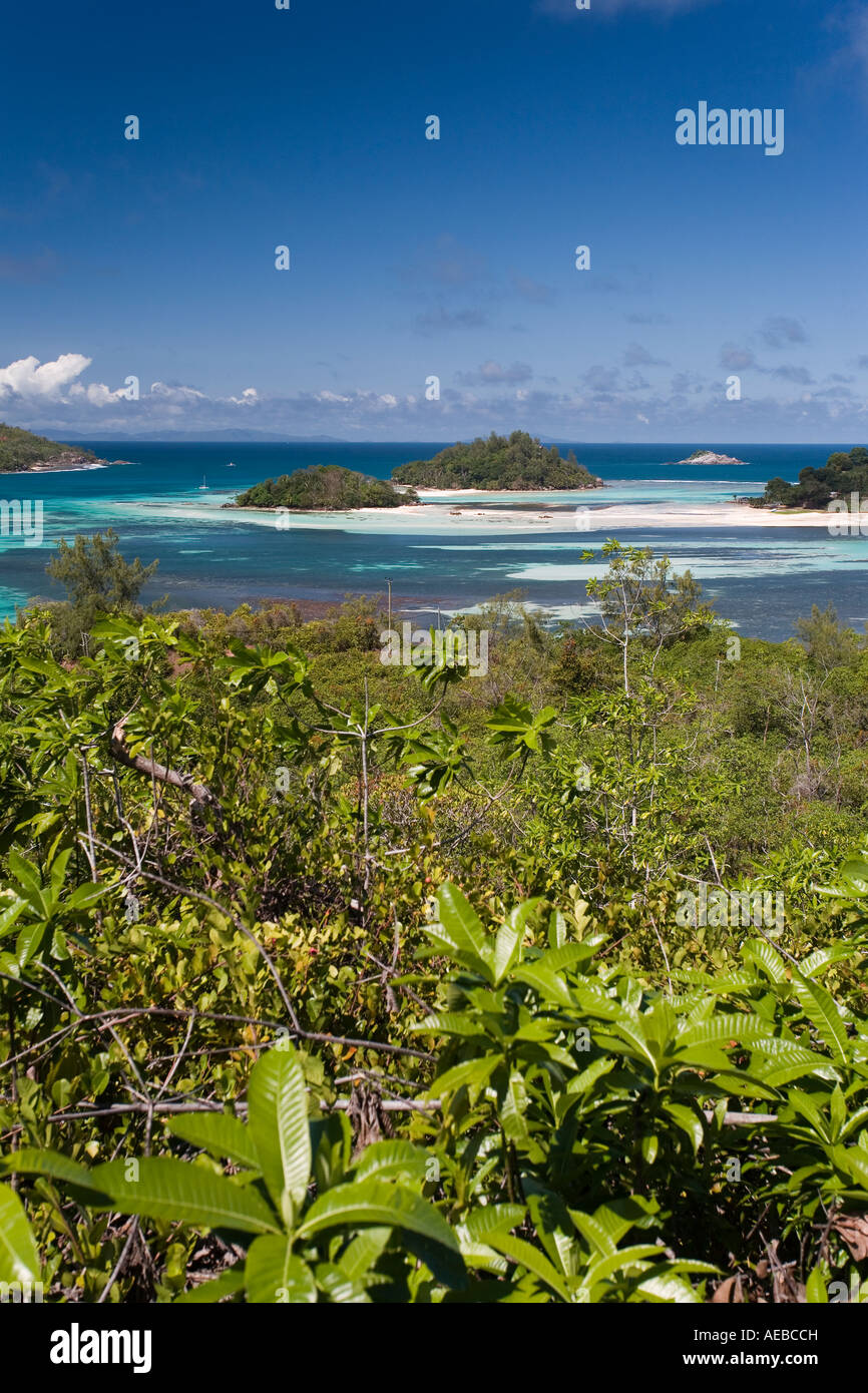 St Anne Marine National Park l'île de Mahé aux Seychelles Banque D'Images