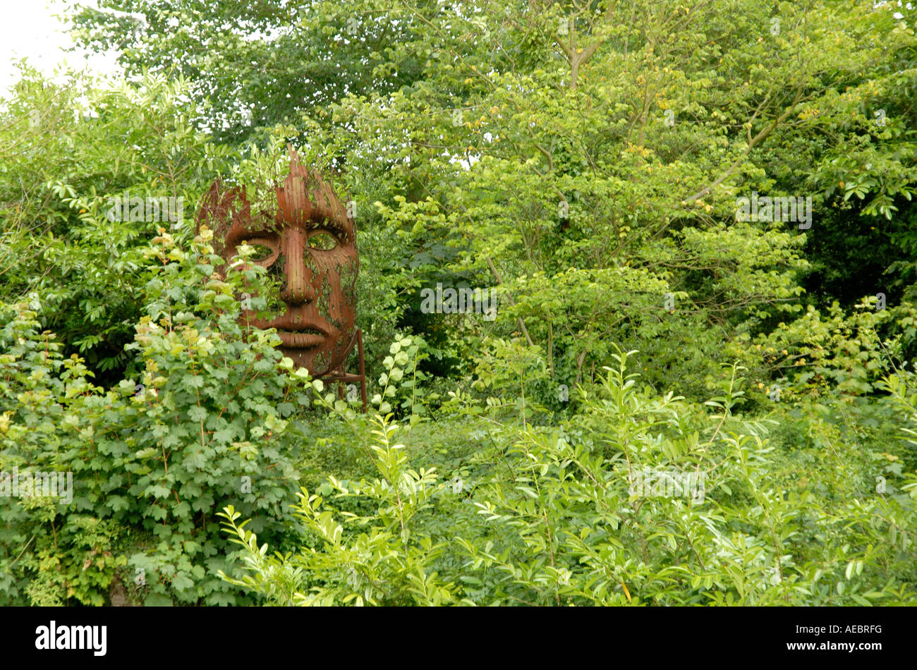 Le Parc de sculptures à Burghley House, Stamford, Lincolnshire, Banque D'Images