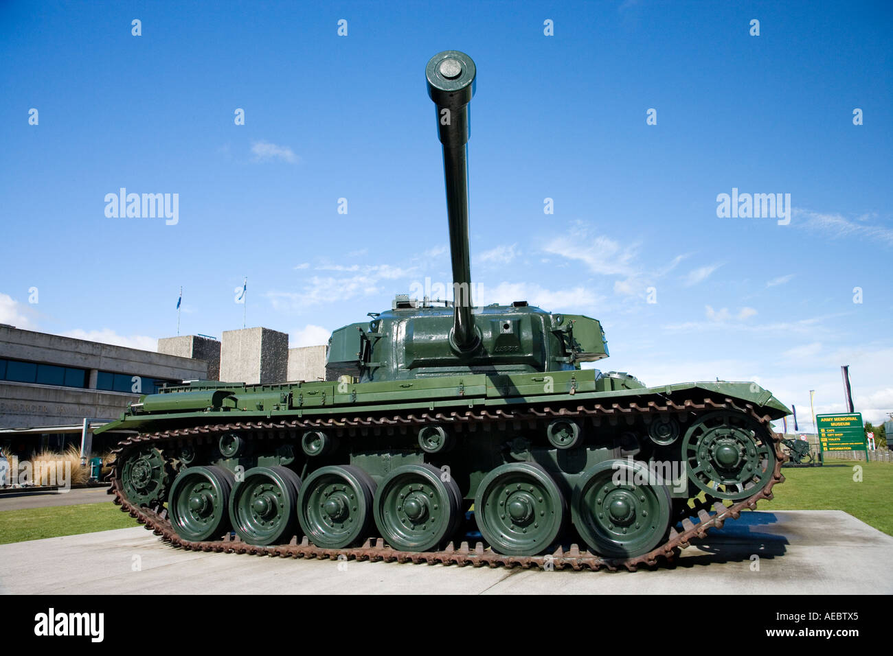 New Zealand Army Tank Museum Waiouru Plateau Central North Island Nouvelle Zélande Banque D'Images