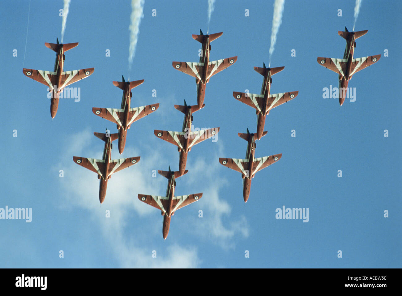 Des flèches rouges Banque D'Images