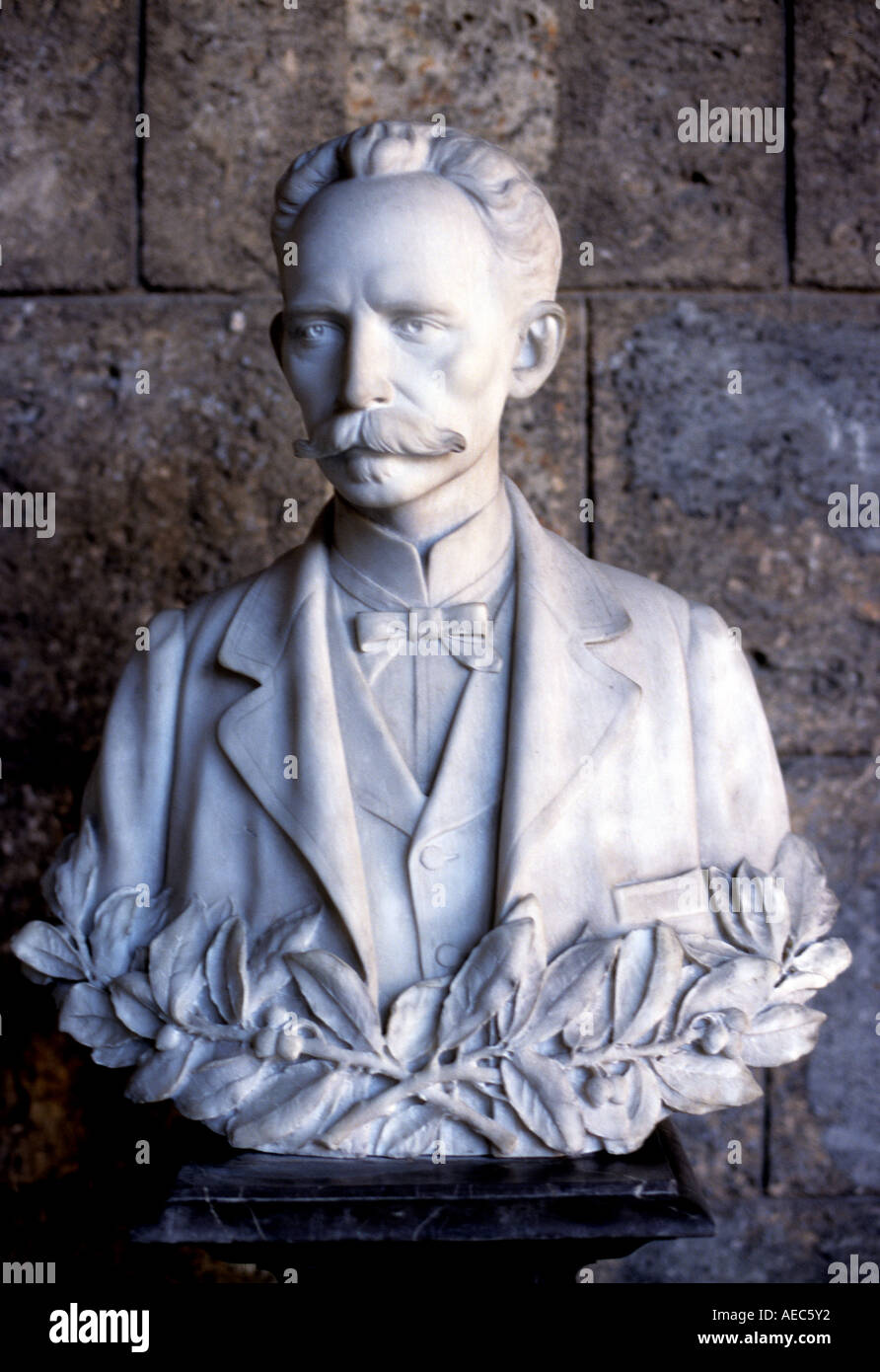 Jose Marti de La Havane Cuba La Havane Centre Cubain historique vieille ville historique Banque D'Images