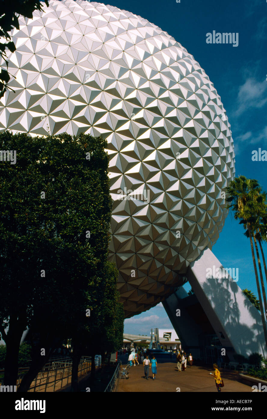 Epcot Center Orlando Florida USA géosphère Banque D'Images