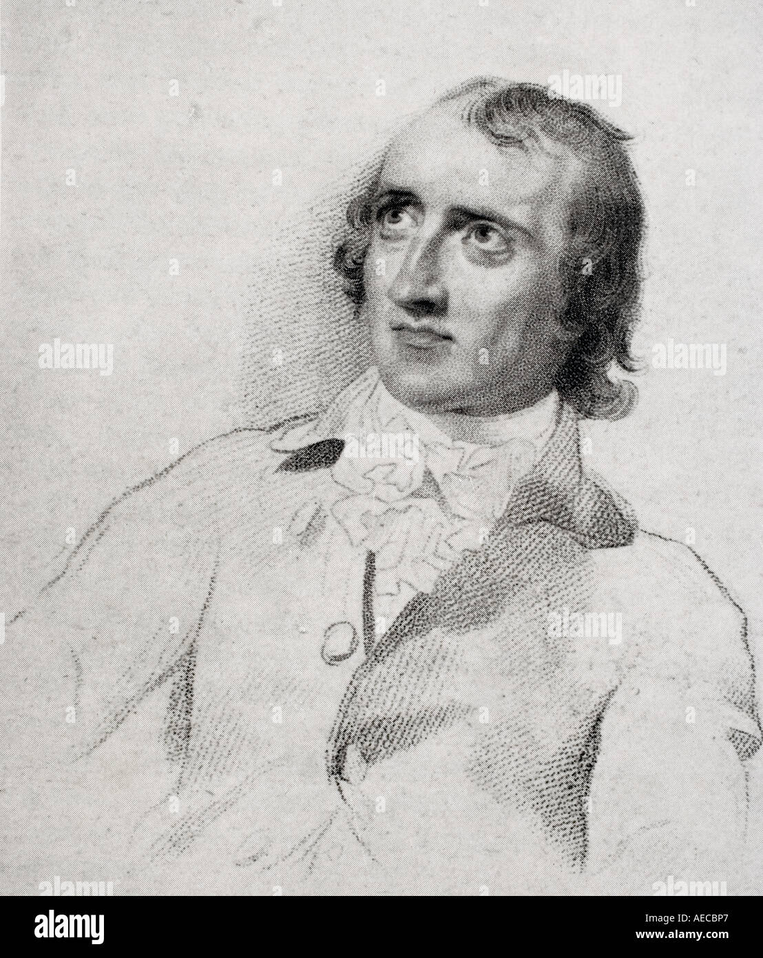 William Godwin, 1756-1836. Journaliste anglais, philosophe politique et romancier. Vu ici à l'âge de 48 ans. Banque D'Images