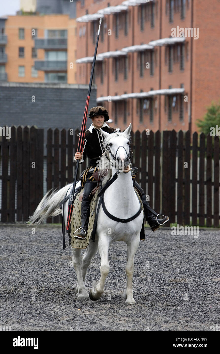 Chevalier médiéval Banque D'Images