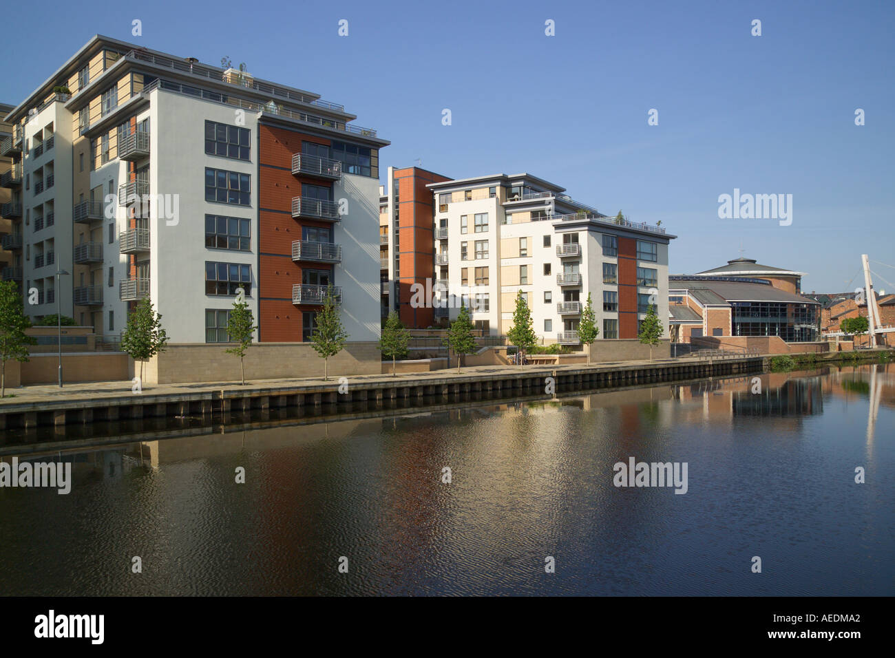 Zone de régénération [nouveau] [immobilier] Leeds Yorkshire Banque D'Images