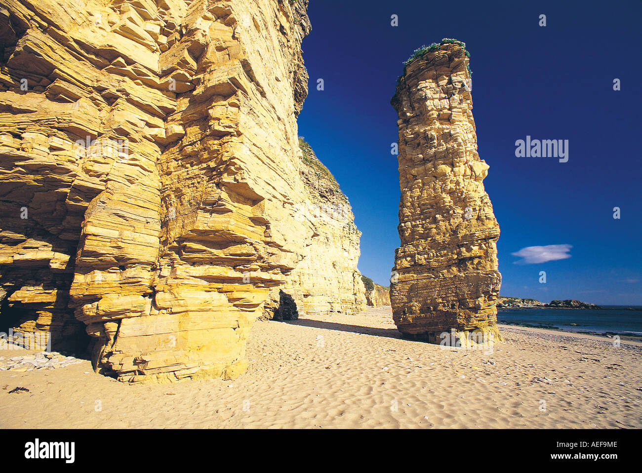 Marsden Beach, South Shields, Tyne and Wear, Royaume-Uni Banque D'Images