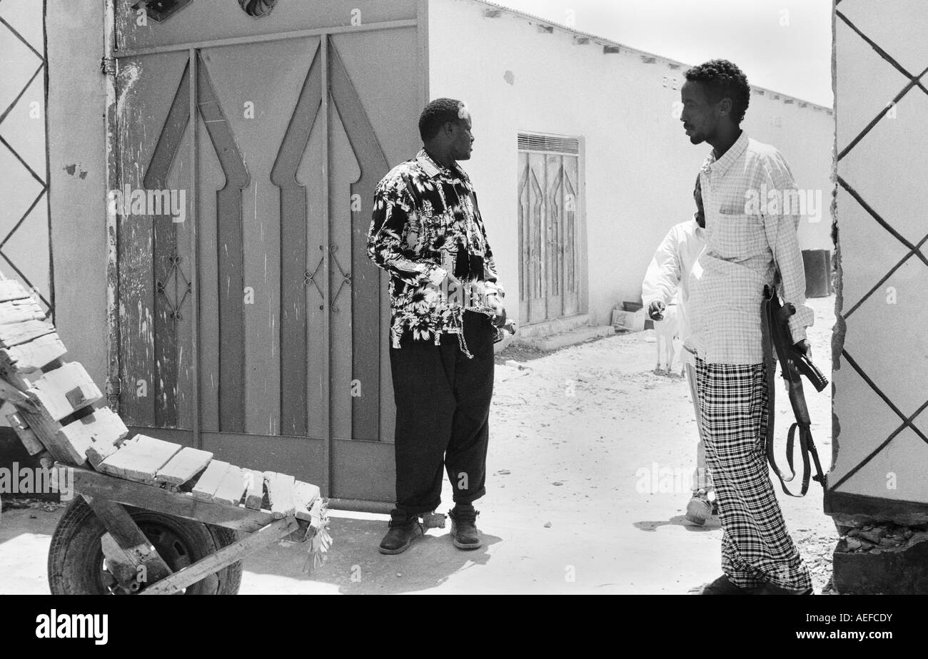 Entrepôt de Somalie Banque D'Images