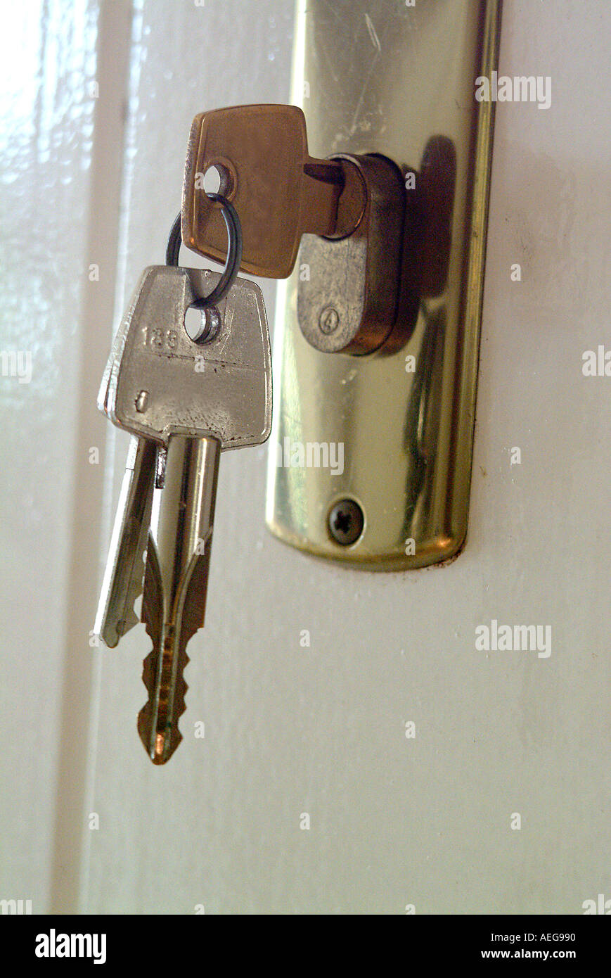 Sweet Home touche touches de verrouillage porte-clés métal bois