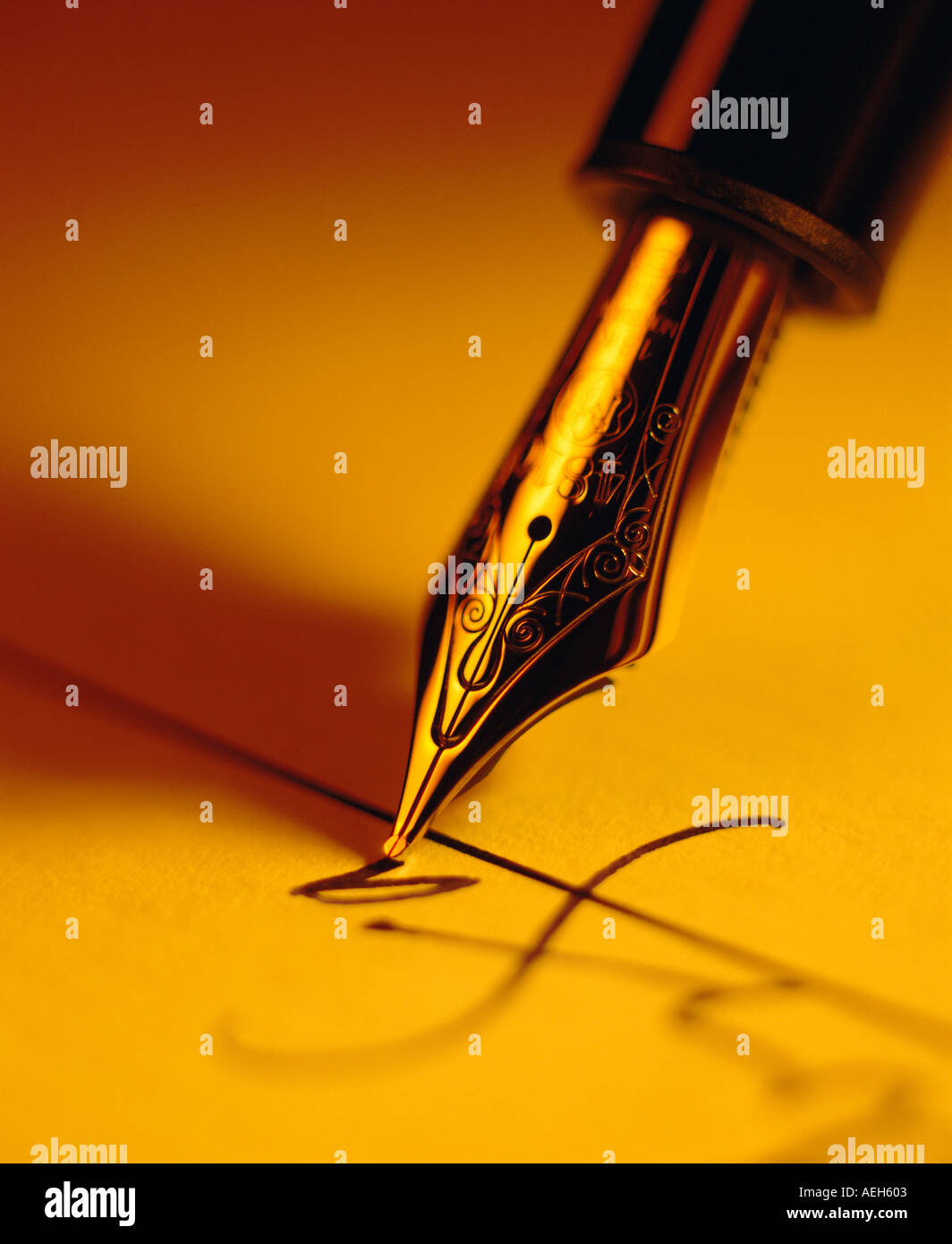 Stylo Plume Platinum Encre Blanc Sepia - Modèle INKG-1500 #65 - Importation Japonaise