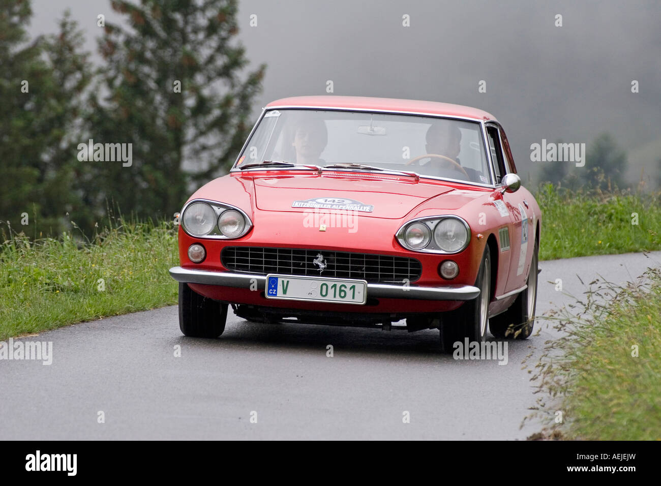 Ferrari 330 GT 2 +2, Année de construction 1965, 2007 Rallye des Alpes, Kitzbuehel, Tyrol, Banque D'Images