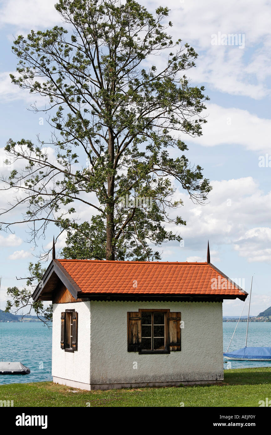 Composer cottage de Gustav Mahler, Steinbach am Attersee, Autriche Banque D'Images