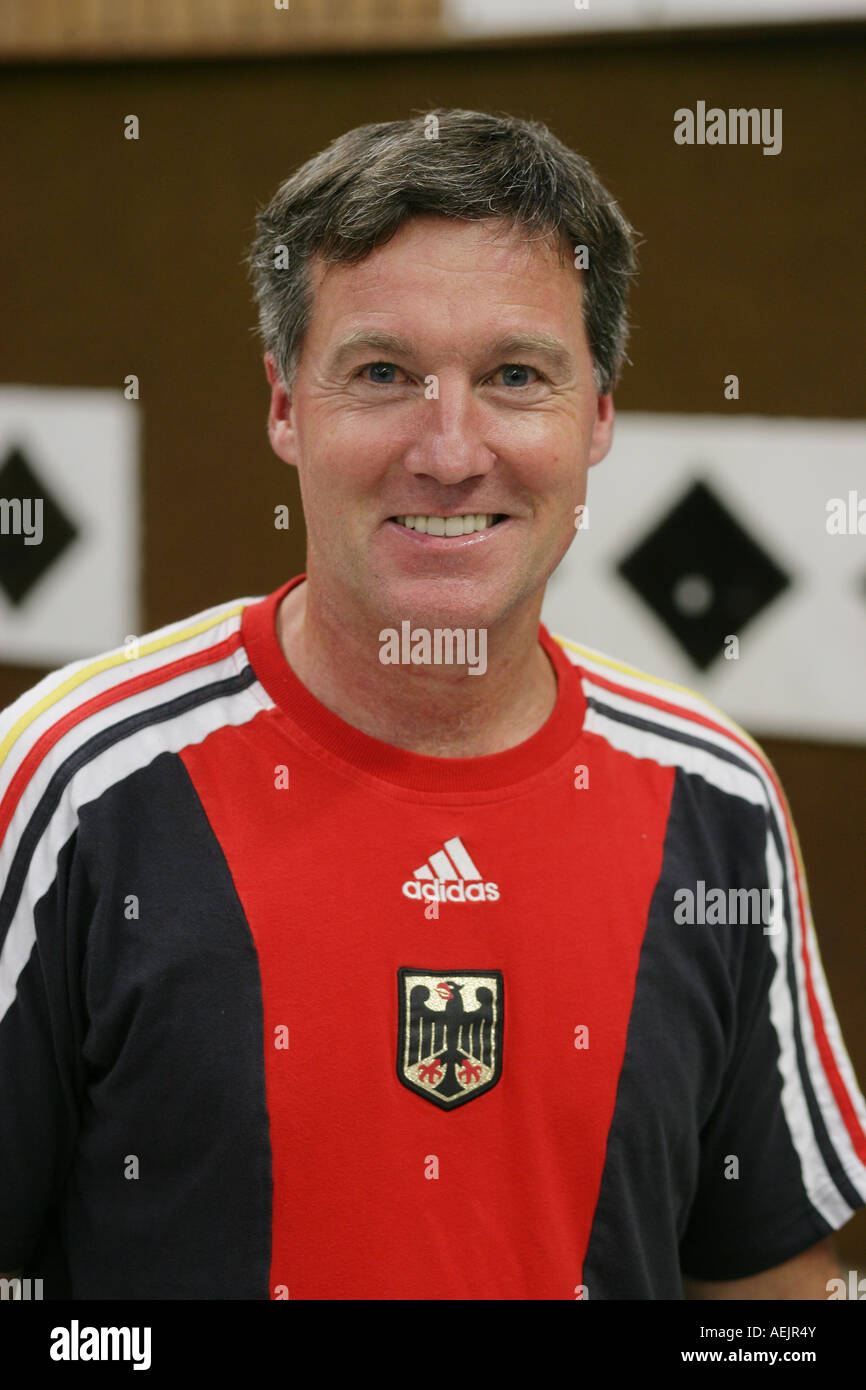 Joachim Rieg, entraîneur de l'équipe nationale d'escrime sabre en Allemagne, 07.09.2006, Koblenz, Rhénanie-Palatinat, Allemagne Banque D'Images