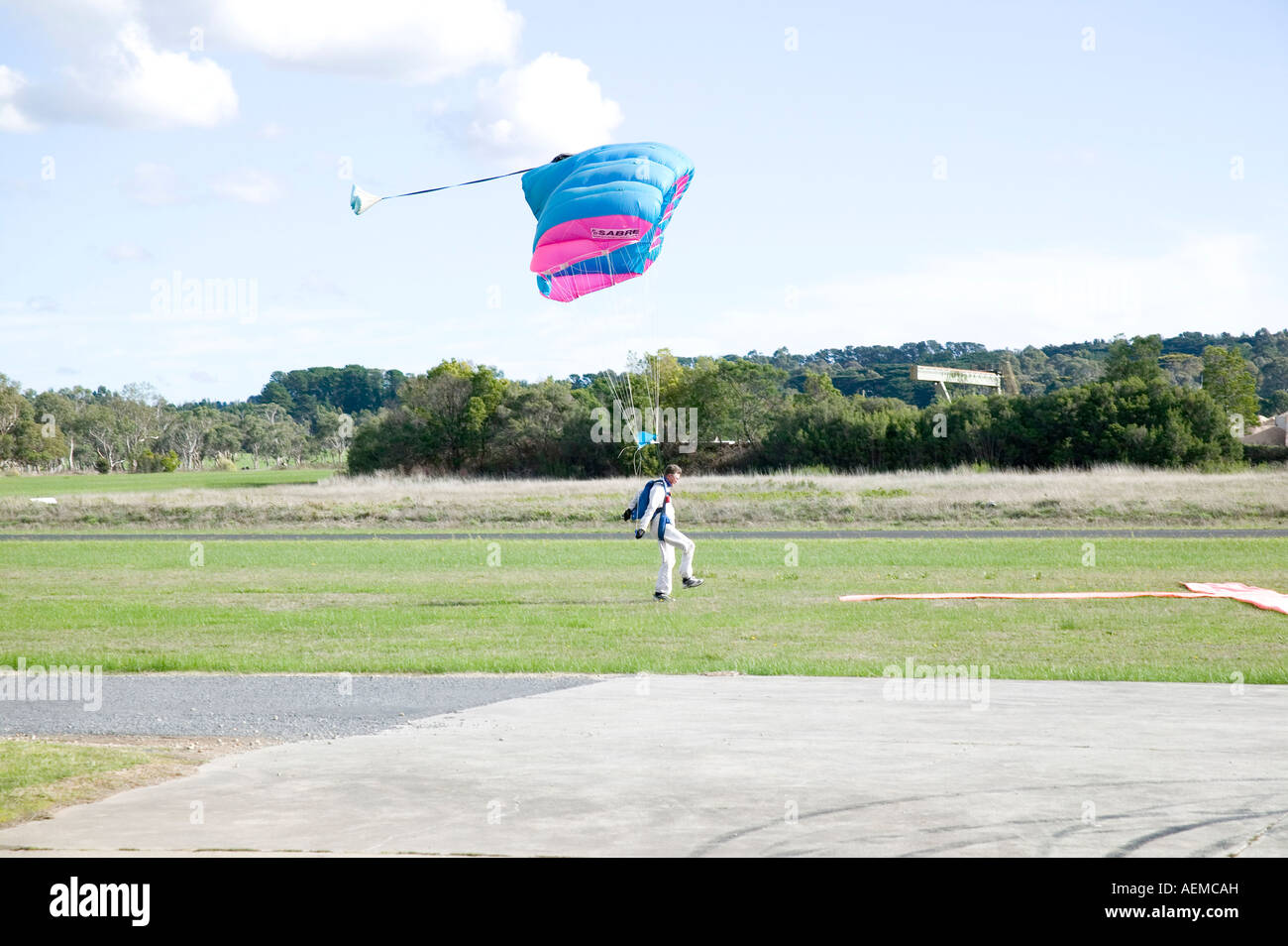 Parachutisme acrobatique Banque D'Images