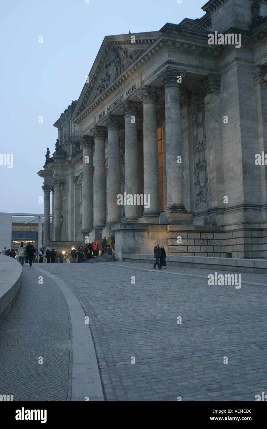 Reichstag Berlin Banque D'Images