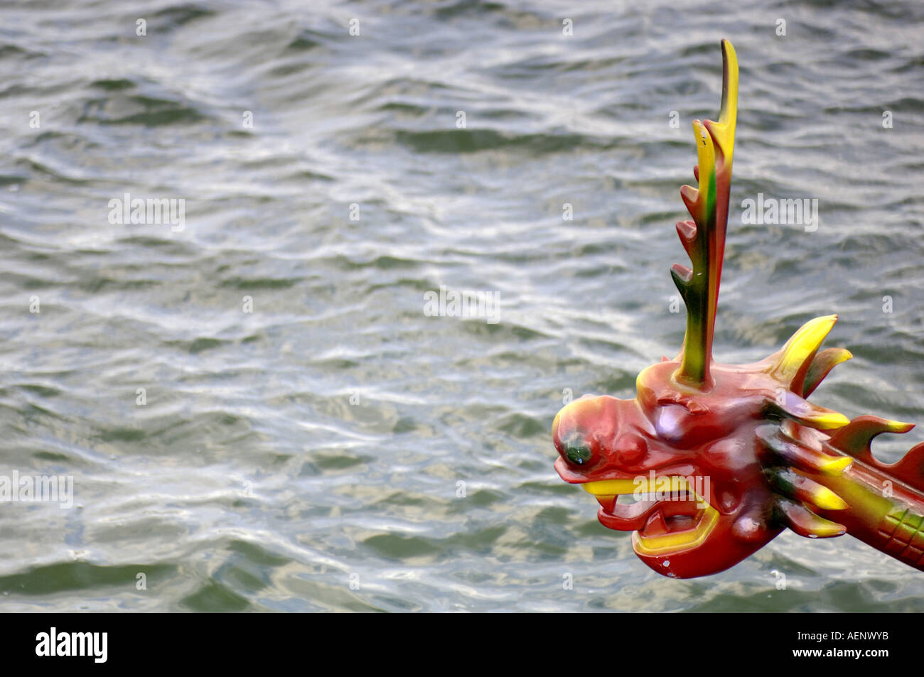 La Tamise DRAGONBOATING formation dragons à la London Regatta Centre London UK Banque D'Images