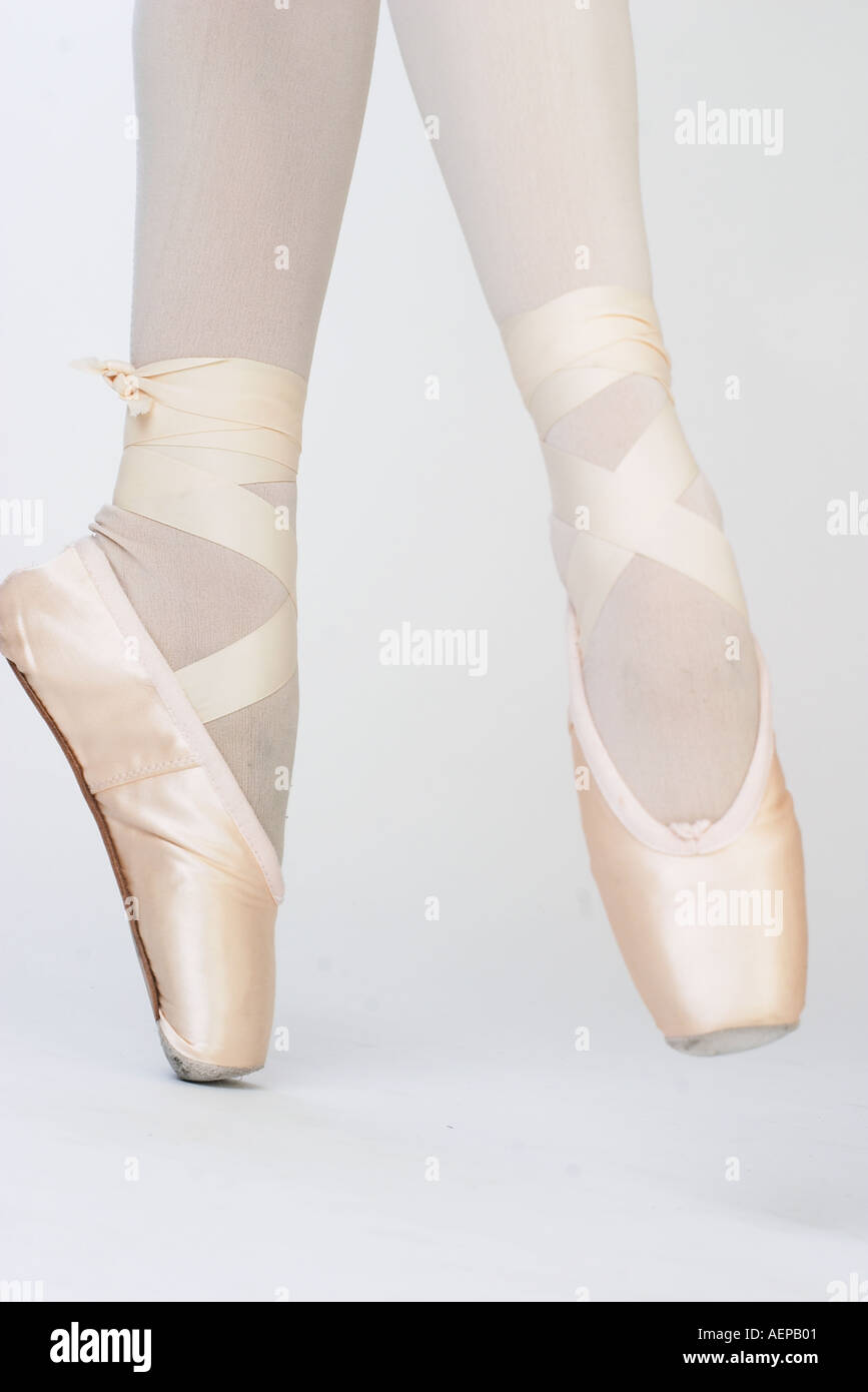 Chaussures de ballet Banque D'Images