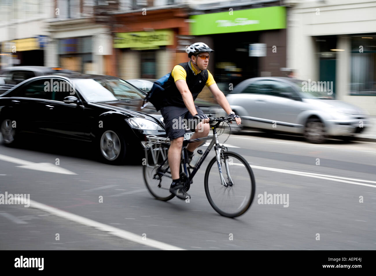 Vélo de Londres West End Banque D'Images