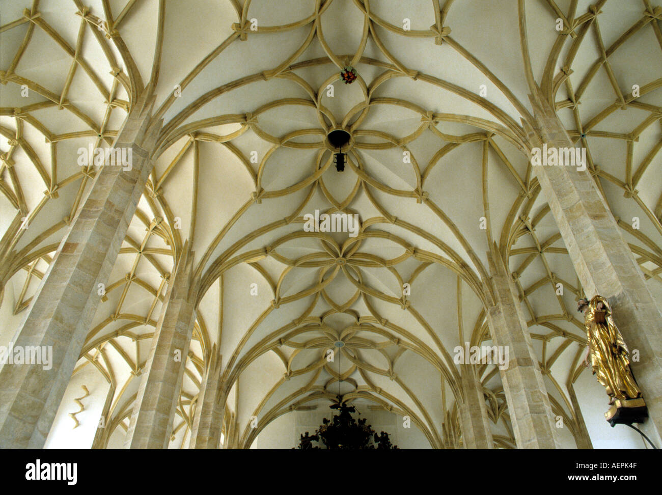 La plupart / Flak, Kirche Maria Himmelfahrt, Gewölbe Banque D'Images