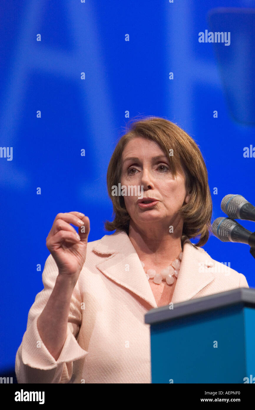 Nancy Pelosi Banque D'Images
