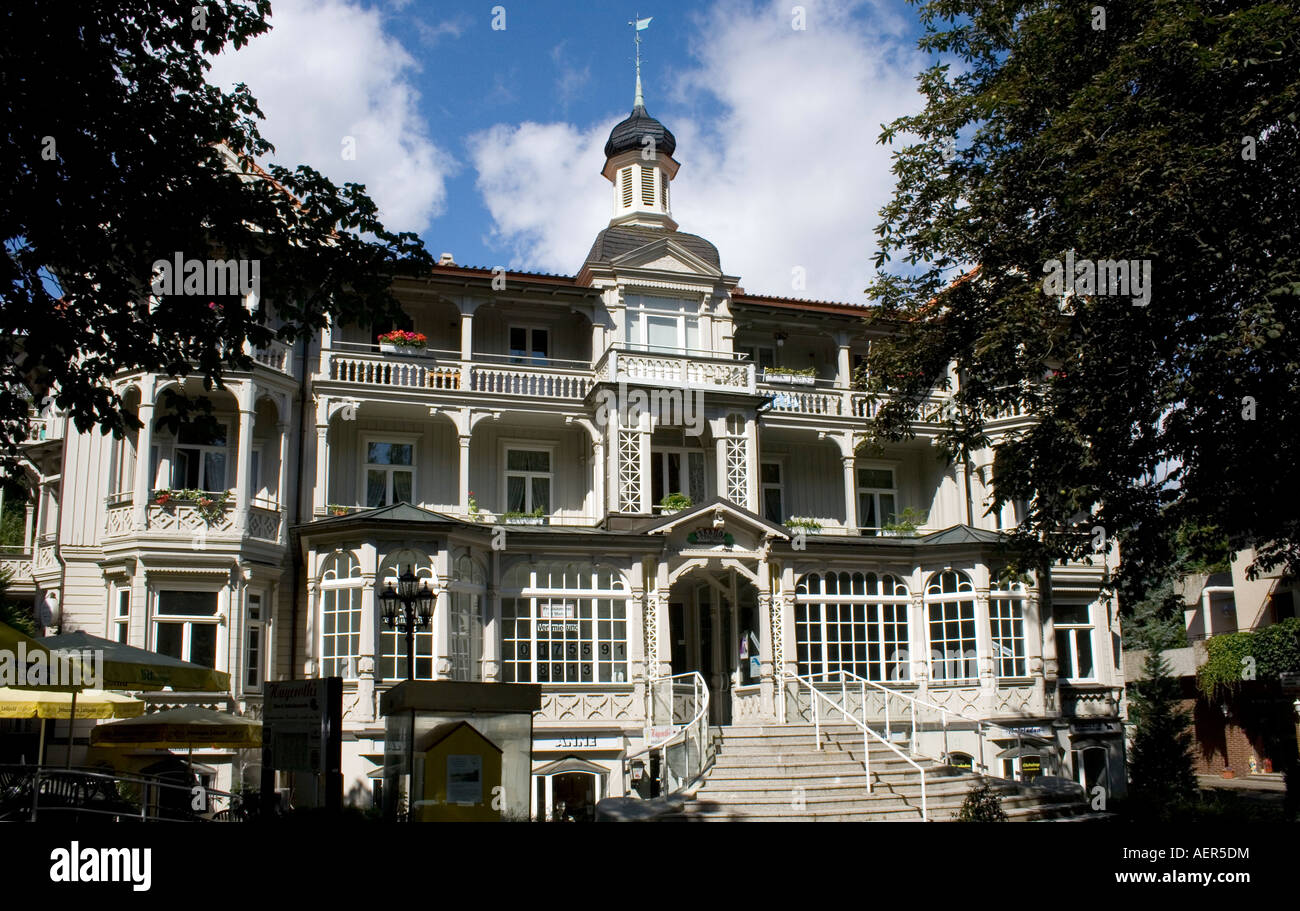 Maison historique à Harzburg Banque D'Images