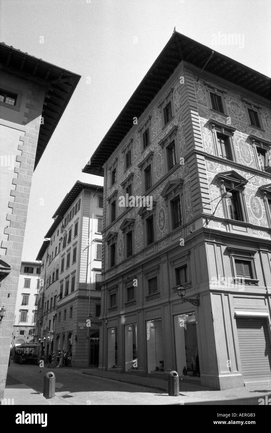 Retour Caractéristique Street Florence Firenze Toscana Toscane Italie Italia Europe Centrale Banque D'Images