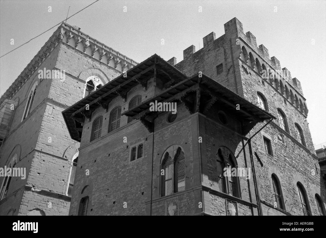 Bâtiment de caractère du centre historique classé au Patrimoine Mondial de l'UNESCO Florence Firenze Toscana Toscane Italie Europe Centrale Banque D'Images