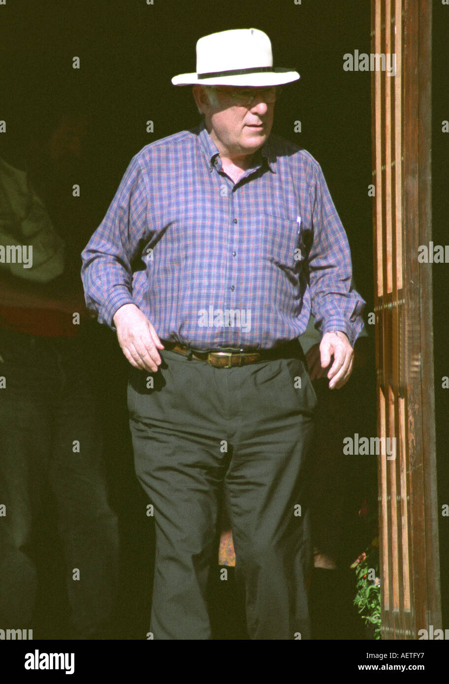 Sheamus Heaney poète Prix Nobel Banque D'Images