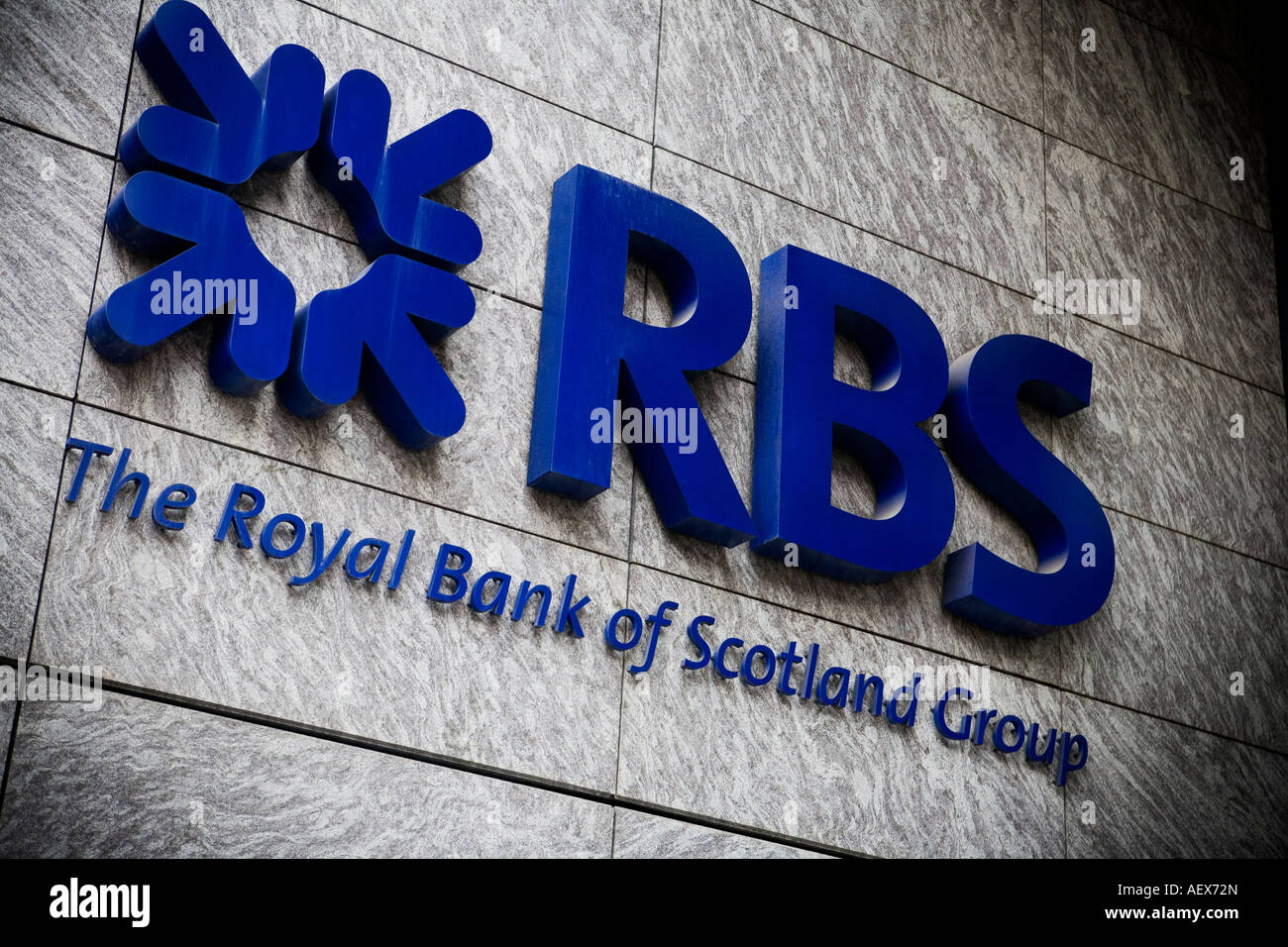 Royal Bank of Scotland RBS dans City of London Banque D'Images