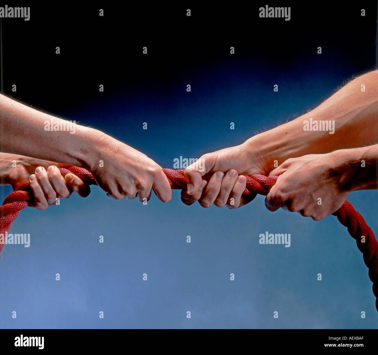 Symbole remorqueur de la guerre Banque D'Images