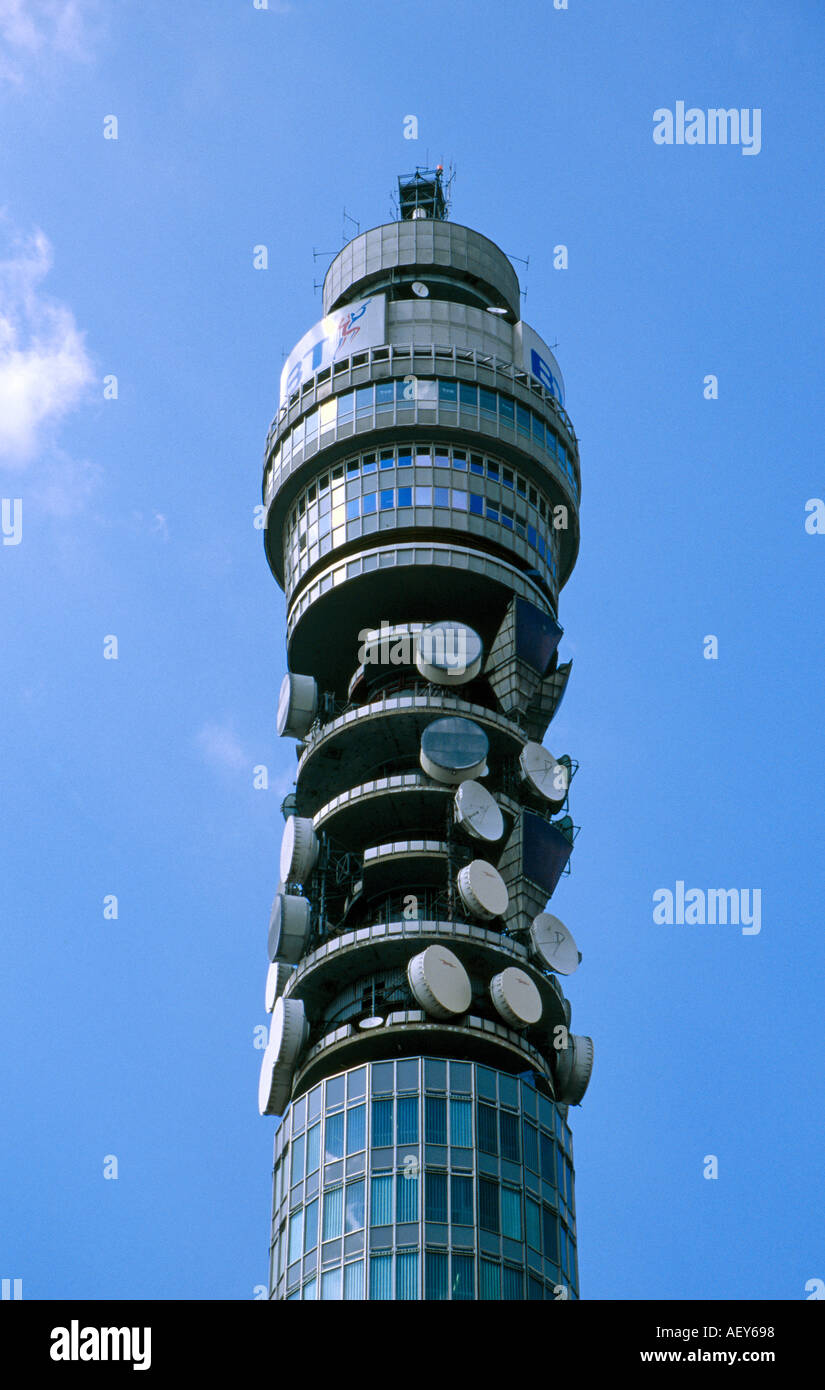 BT Telecom Tower Londres Angleterre Banque D'Images