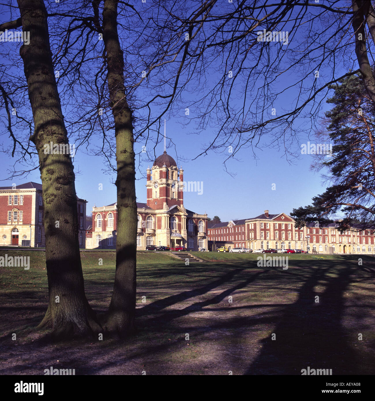 Nouveau Collège Académie Royale Militaire de Sandhurst RMAS Camberley Surrey Banque D'Images