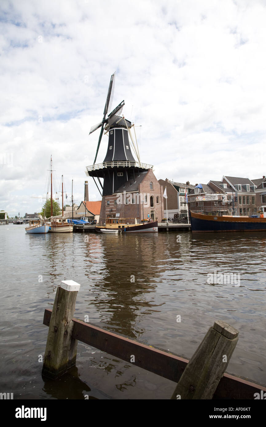 De Adriaan, Moulin, Haarlem Banque D'Images