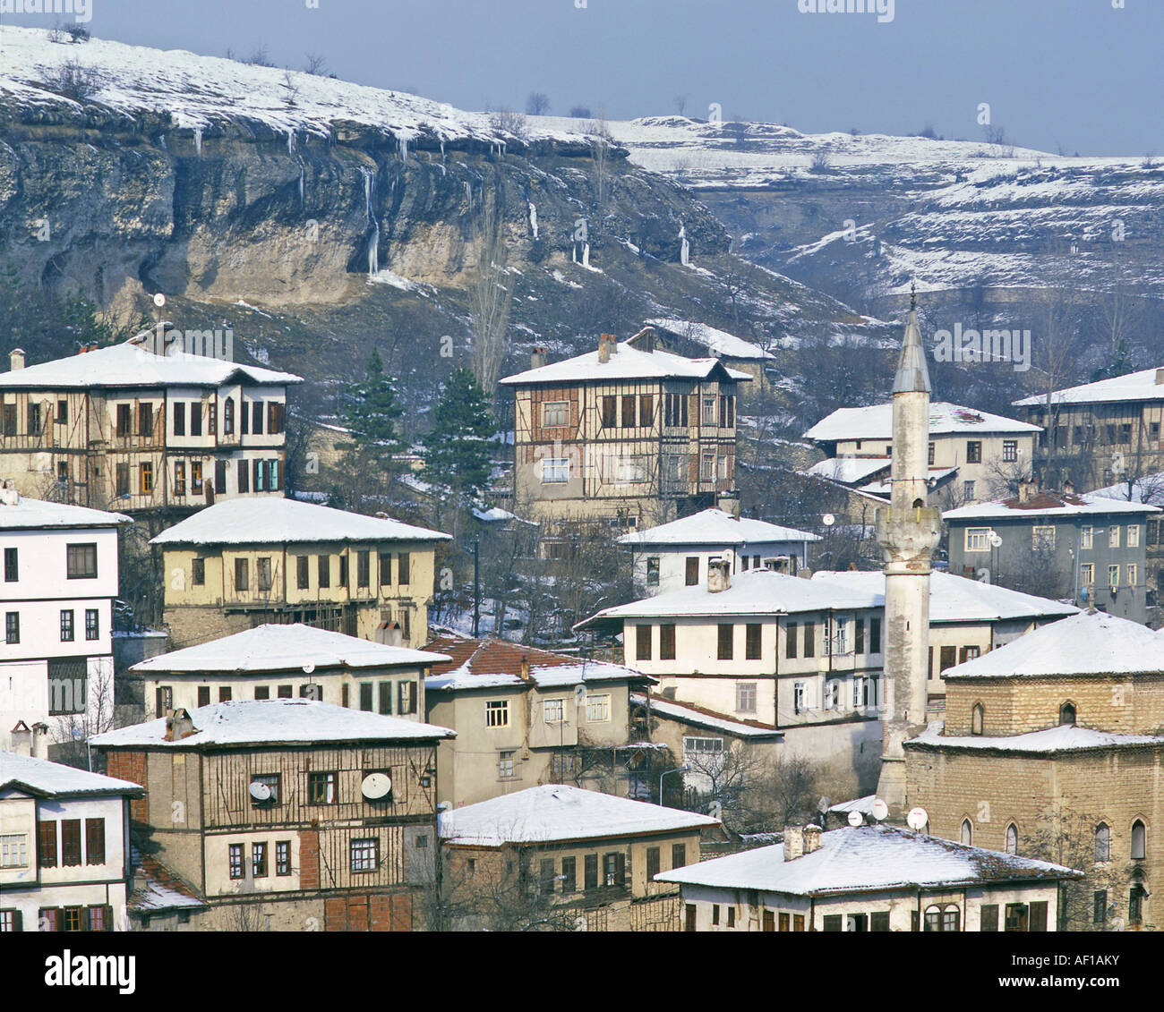 Safranbolu maisons traditionnelles turques, de la Mer Noire en Turquie Banque D'Images