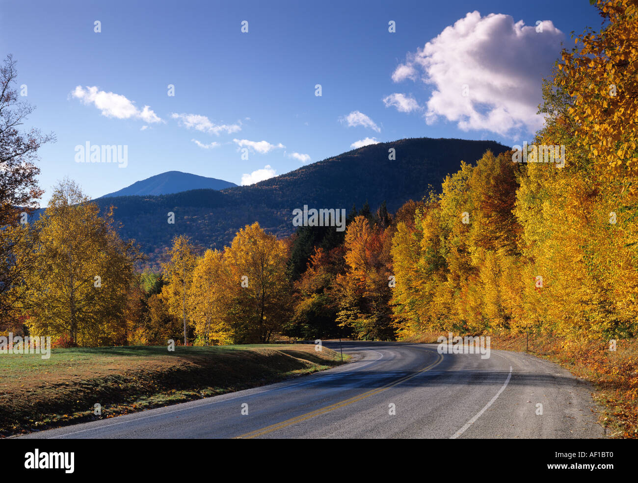 L'Autoroute Kancamagus, White Mountain National Forest, New Hampshire, USA Banque D'Images