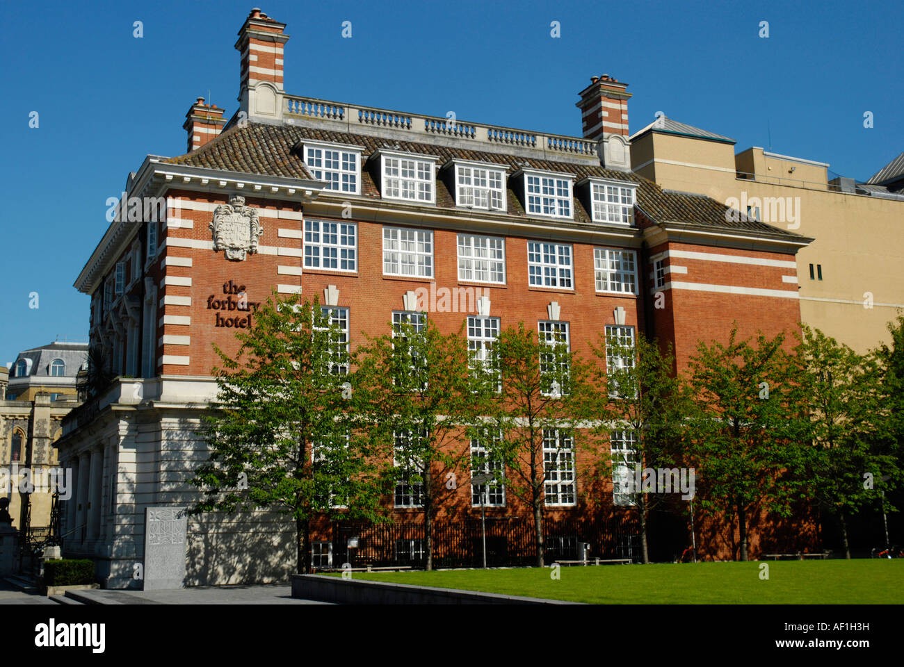 L'extérieur de l'hôtel Angleterre Berkshire Lecture Forbury Banque D'Images