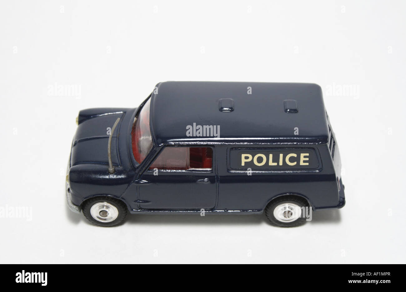 La Police Corgi Mini Van. Banque D'Images