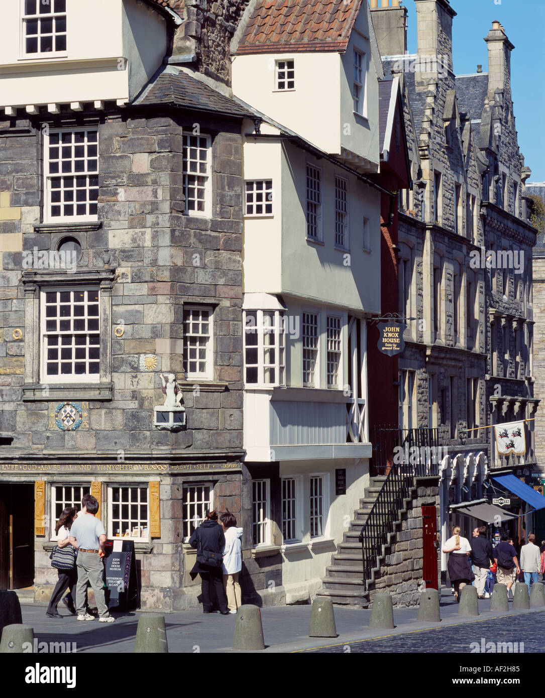 John Knoxs House, Royal Mile, Édimbourg, Écosse, Royaume-Uni Banque D'Images