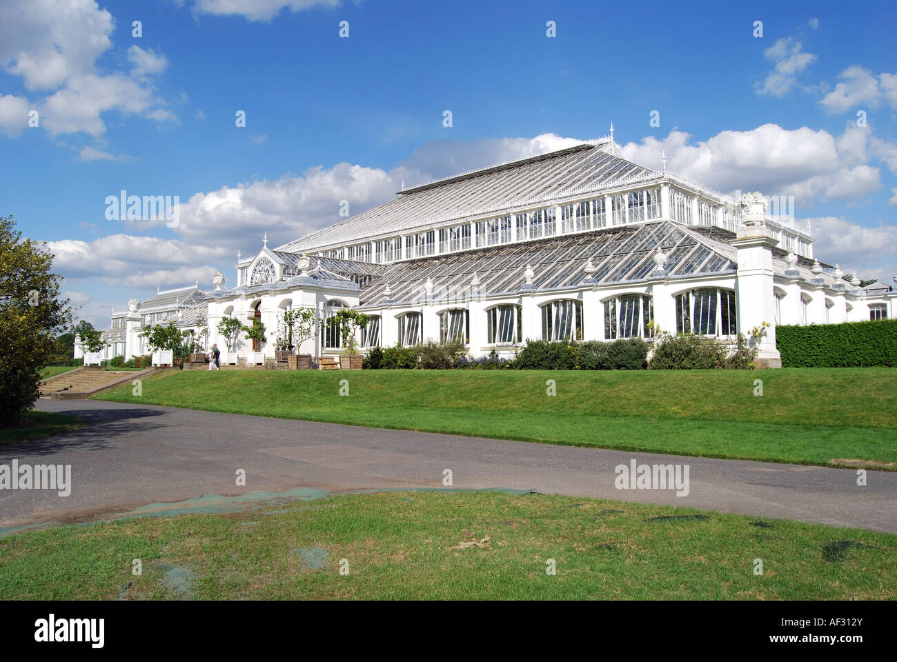 Tempéré House, Royal Botanical Gardens, Kew, London Borough of Richmond upon Thames, Greater London, Angleterre, Royaume-Uni Banque D'Images