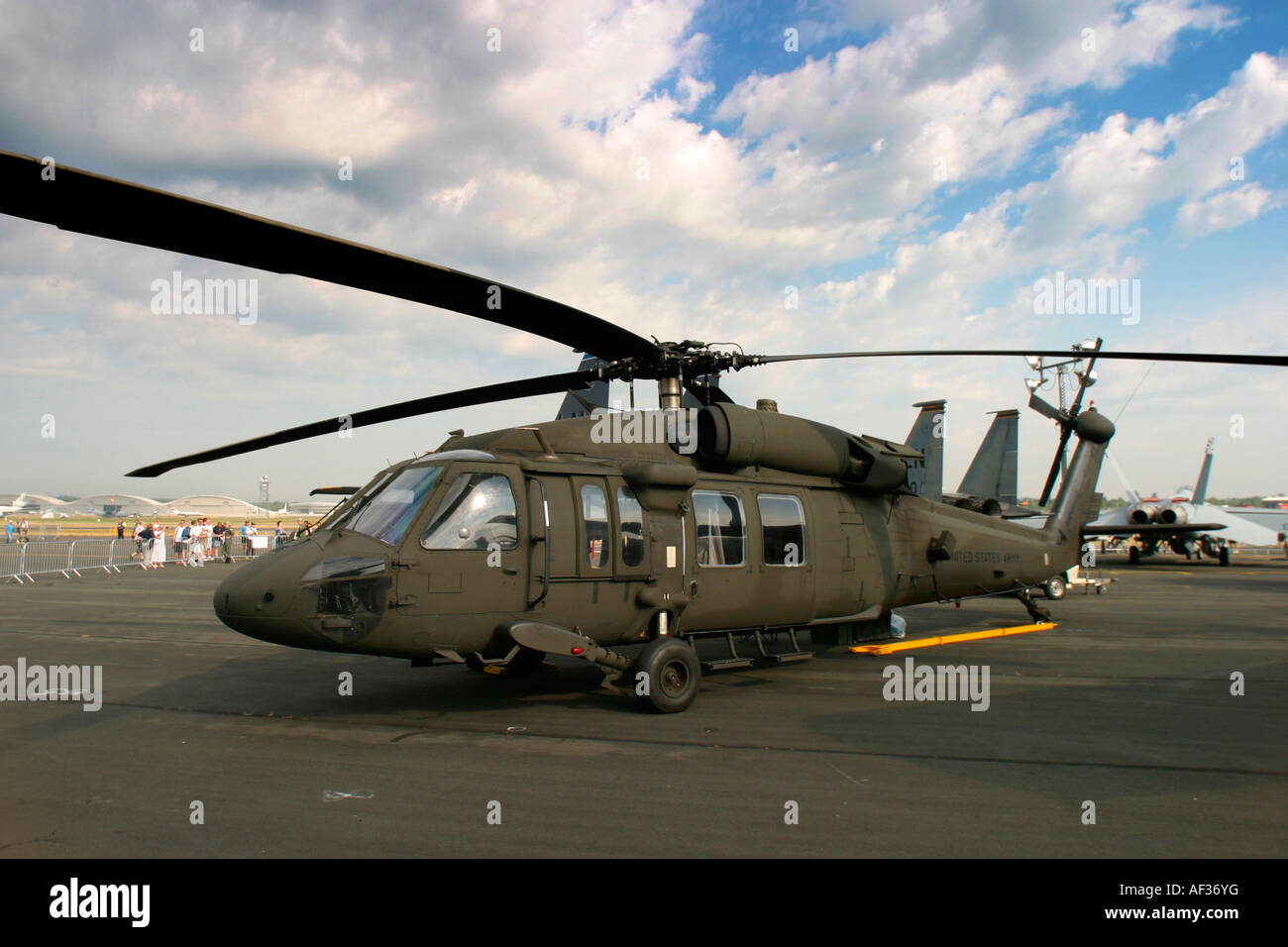 USA Army Sikorsky UH-60A Black Hawk (S-70A) Banque D'Images