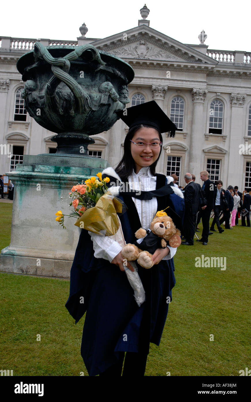 Diplômé à l'Université de Cambridge Diplômes 2007. Banque D'Images