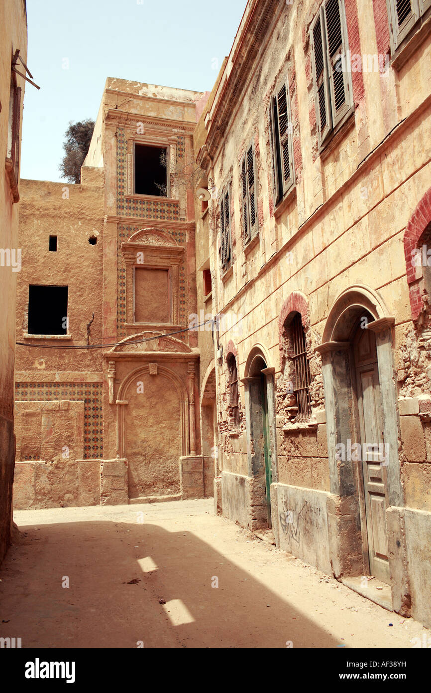 L'architecture dans la Médina d'El Jadida au Maroc Banque D'Images
