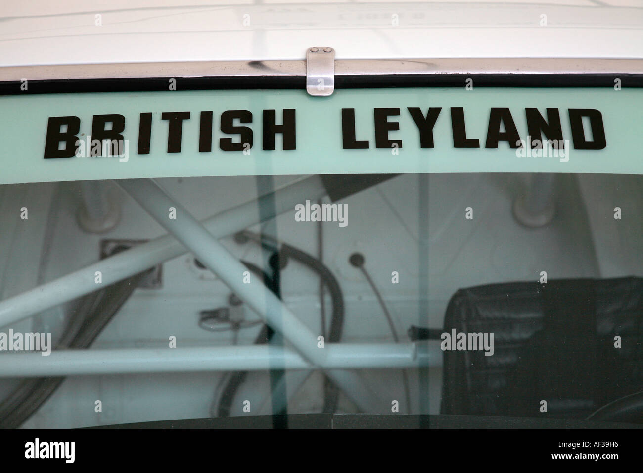 Bannière British Leyland. Banque D'Images