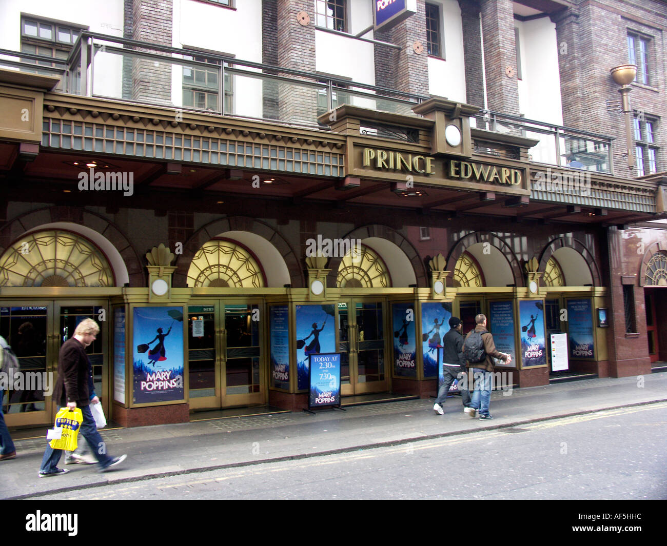Prince Edward Theatre Old Compton Street West End de Londres, en Angleterre Banque D'Images