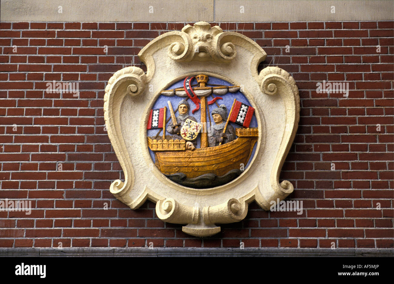 Pays-bas Amsterdam pierre Gable Banque D'Images